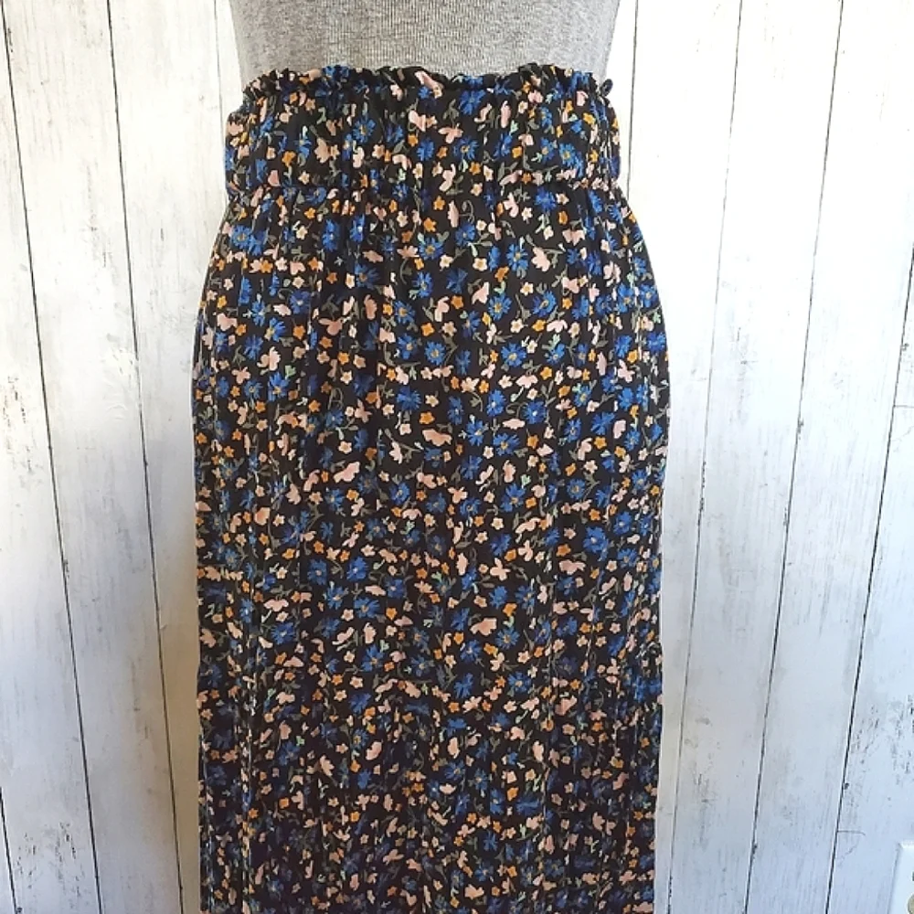 Philosophy Floral Flowy Tiered Maxi Skirt | XS - Picture 5 of 5